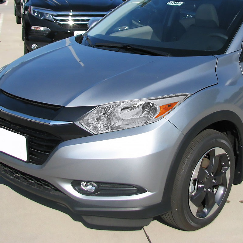 2016-2018 Honda HR-V Factory Style Headlights - Chrome/Clear Lens