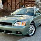 2000-2004 Subaru Legacy Brighton / 2003-2006 Baja Sport Factory Style Headlights (Chrome Housing / Clear Lens)