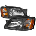 2000-2004 Subaru Legacy Brighton / 2003-2006 Baja Sport Factory Style Headlights (Matte Black Housing / Clear Lens)