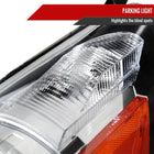 2005-2007 Honda Odyssey Factory Style Crystal Headlights w/ 9006 Bulbs (Chrome Housing / Clear Lens)