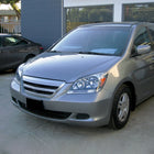 2005-2007 Honda Odyssey Factory Style Crystal Headlights w/ 9006 Bulbs (Chrome Housing / Clear Lens)