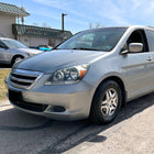 2005-2007 Honda Odyssey Factory Style Crystal Headlights w/ 9006 Bulbs (Chrome Housing / Clear Lens)