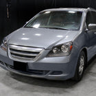 2005-2007 Honda Odyssey Factory Style Crystal Headlights w/ 9006 Bulbs (Matte Black Housing / Clear Lens)
