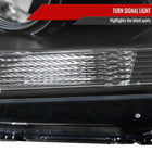 2005-2007 Honda Odyssey Factory Style Crystal Headlights w/ 9006 Bulbs (Matte Black Housing / Clear Lens)