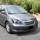 2005-2007 Honda Odyssey Factory Style Crystal Headlights w/ 9006 Bulbs (Matte Black Housing / Clear Lens)