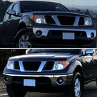 2005-2008 Nissan Frontier / 2005-2006 Pathfinder Factory Style Headlights (Chrome Housing / Clear Lens)