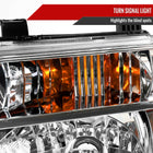 2005-2008 Nissan Frontier / 2005-2006 Pathfinder Factory Style Headlights (Chrome Housing / Clear Lens)