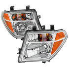 2005-2008 Nissan Frontier / 2005-2006 Pathfinder Factory Style Headlights (Chrome Housing / Clear Lens)