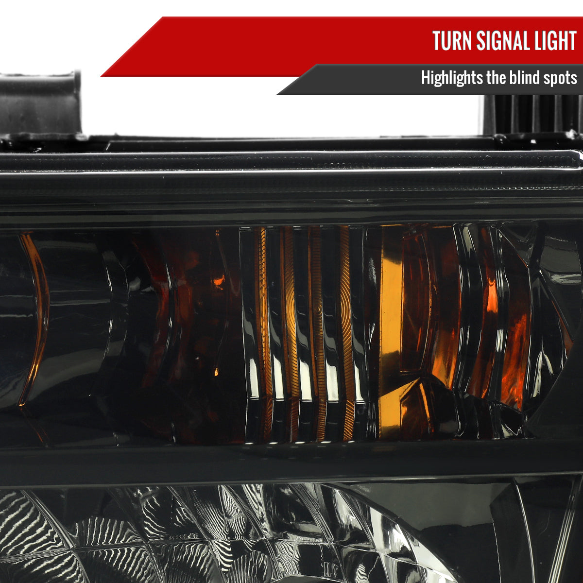2005-2008 Nissan Frontier / 2005-2006 Pathfinder Factory Style Headlights (Chrome Housing / Smoked Lens)