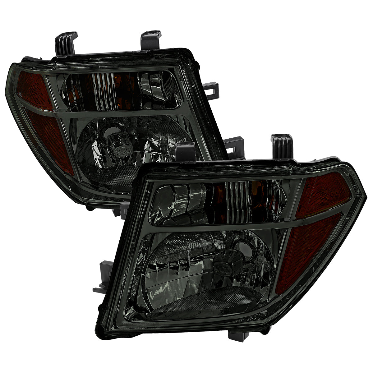 2005-2008 Nissan Frontier / 2005-2006 Pathfinder Factory Style Headlights (Chrome Housing / Smoked Lens)