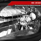 2005-2008 Nissan Frontier / 2005-2006 Pathfinder Factory Style Headlights (Matte Black Housing / Clear Lens)