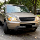 2003-2005 Honda Pilot Factory Style Headlight (Chrome Housing / Clear Lens)