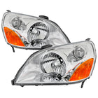 2003-2005 Honda Pilot Factory Style Headlight (Chrome Housing / Clear Lens)