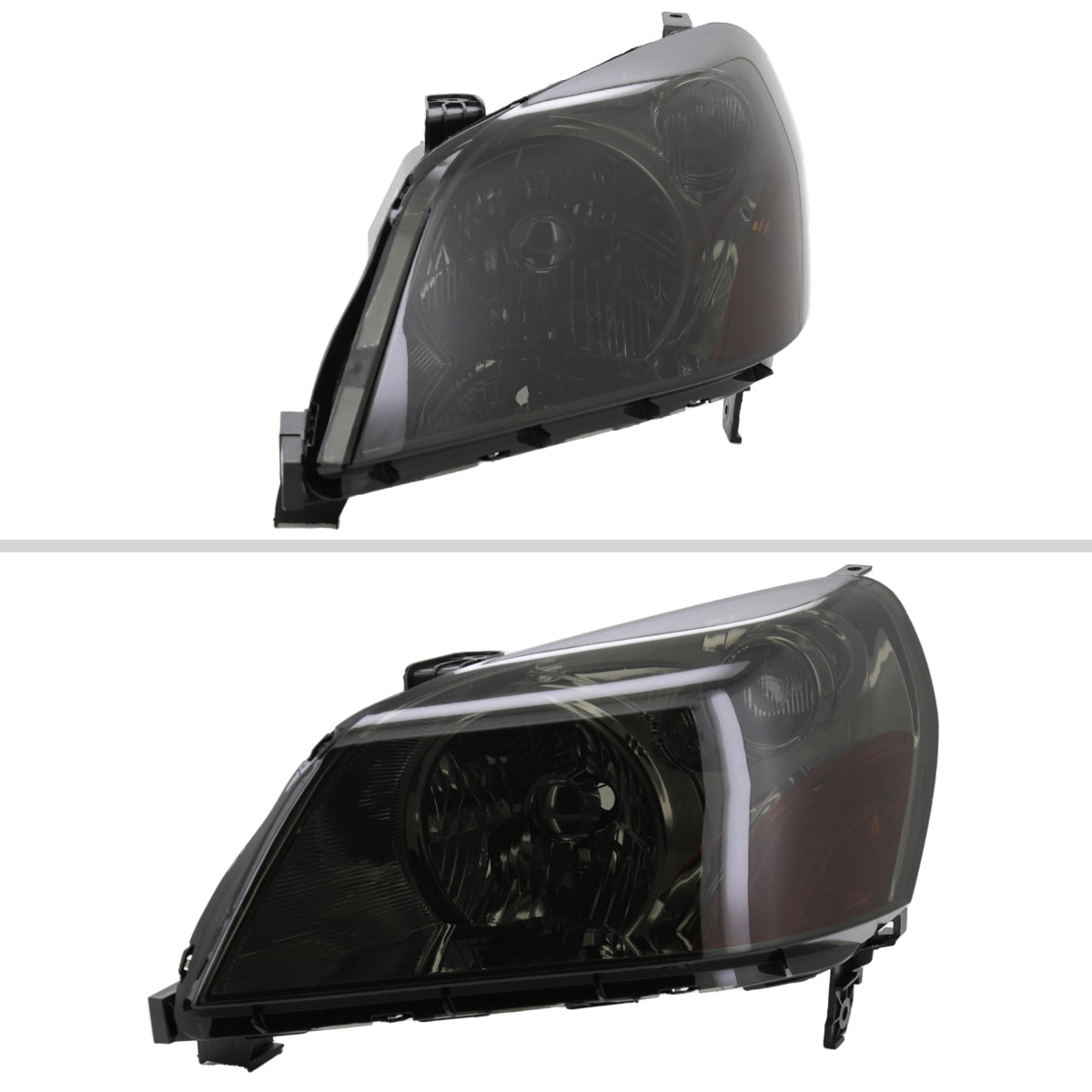 2003-2005 Honda Pilot Factory Style Headlight (Chrome Housing / Smoked Lens)