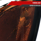2003-2005 Honda Pilot Factory Style Headlight (Chrome Housing/Smoke Lens)