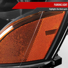 2003-2005 Honda Pilot Factory Style Headlight (Matte Black Housing / Clear Lens)