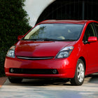 2006-2009 Toyota Prius Factory Style Headlights with Amber Reflector (Matte Black Housing / Clear Lens)