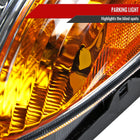 2001-2003 Toyota RAV4 Factory Style Headlights (Chrome Housing / Clear Lens)
