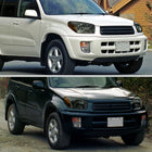 2001-2003 Toyota RAV4 Factory Style Headlights (Chrome Housing / Smoked Lens)