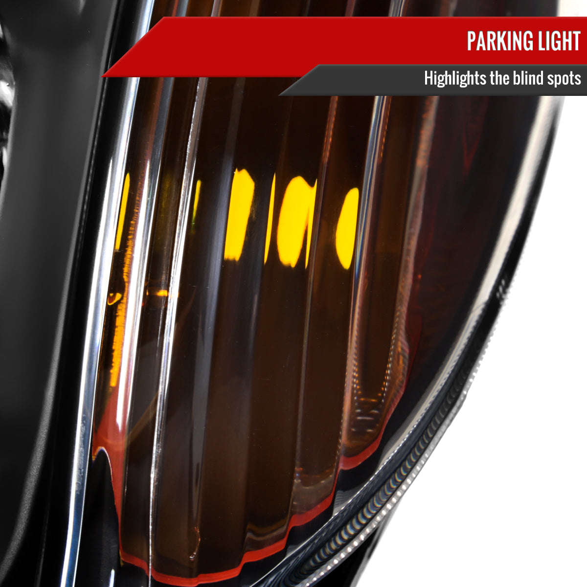 2001-2003 Toyota RAV4 Factory Style Headlights (Matte Black Housing / Clear Lens)