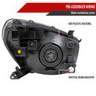 2001-2003 Toyota RAV4 Factory Style Headlights (Matte Black Housing / Clear Lens)