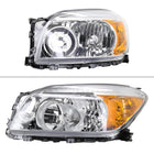 2006-2008 Toyota RAV4 Factory Style Headlights (Chrome Housing / Clear Lens)