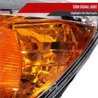 2006-2008 Toyota RAV4 Factory Style Headlights (Chrome Housing/Clear Lens)