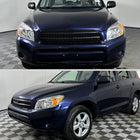2006-2008 Toyota RAV4 Factory Style Headlights (Chrome Housing / Clear Lens)