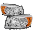2006-2008 Toyota RAV4 Factory Style Headlights (Chrome Housing / Clear Lens)