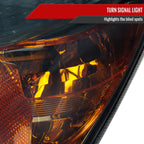2006-2008 Toyota RAV4 Factory Style Headlights (Chrome Housing/Smoke Lens)
