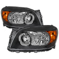 2006-2008 Toyota RAV4 Factory Style Headlights (Matte Black Housing/Clear Lens)