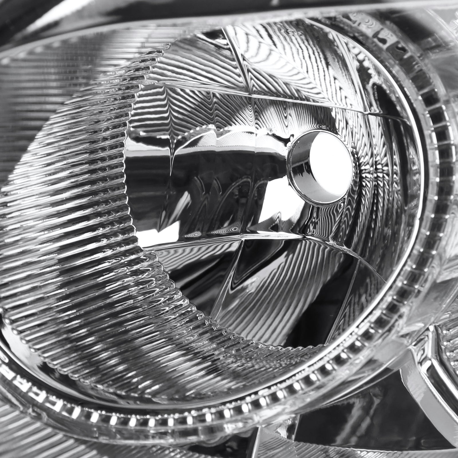 2008-2013 Nissan Rogue / 2014-2015 Rogue Select Factory Style Headlight (Chrome Housing / Clear Lens) - Driver Side Only