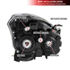 2008-2013 Nissan Rogue / 2014-2015 Rogue Select Factory Style Headlight (Chrome Housing / Clear Lens) - Driver Side Only