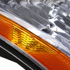 2008-2013 Nissan Rogue / 2014-2015 Rogue Select Factory Style Headlight (Chrome Housing  / Clear Lens) - Passenger Side Only