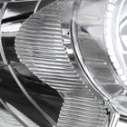 2008-2013 Nissan Rogue / 2014-2015 Rogue Select Factory Style Headlight (Chrome Housing  / Clear Lens) - Passenger Side Only