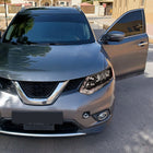 2014-2016 Nissan Rogue LED Strip Factory Style Headlights (Matte Black Housing / Clear Lens)