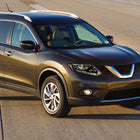 2014-2016 Nissan Rogue LED Strip Factory Style Passenger / Right Side Headlight (Matte Black Housing / Clear Lens)