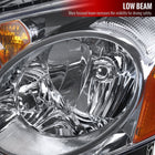 2002-2004 Acura RSX Factory Style Headlights (Chrome Housing / Clear Lens)