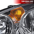 2002-2004 Acura RSX Factory Style Headlights (Chrome Housing / Clear Lens)