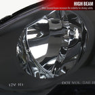 2002-2004 Acura RSX Factory Style Headlights (Matte Black Housing / Clear Lens)