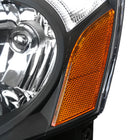 2002-2004 Acura RSX Factory Style Headlights (Matte Black Housing / Clear Lens)