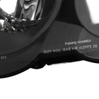 2002-2004 Acura RSX Factory Style Headlights (Matte Black Housing / Clear Lens)