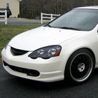2002-2004 Acura RSX Factory Style Headlights (Matte Black Housing / Clear Lens)