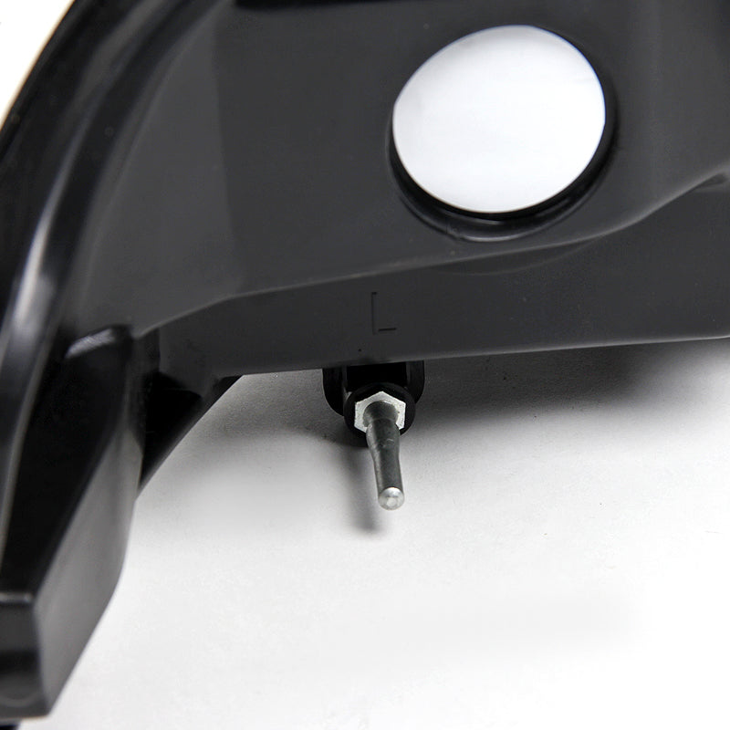 2000-2003 Nissan Sentra Factory Style Headlights (Matte Black Housing / Clear Lens)