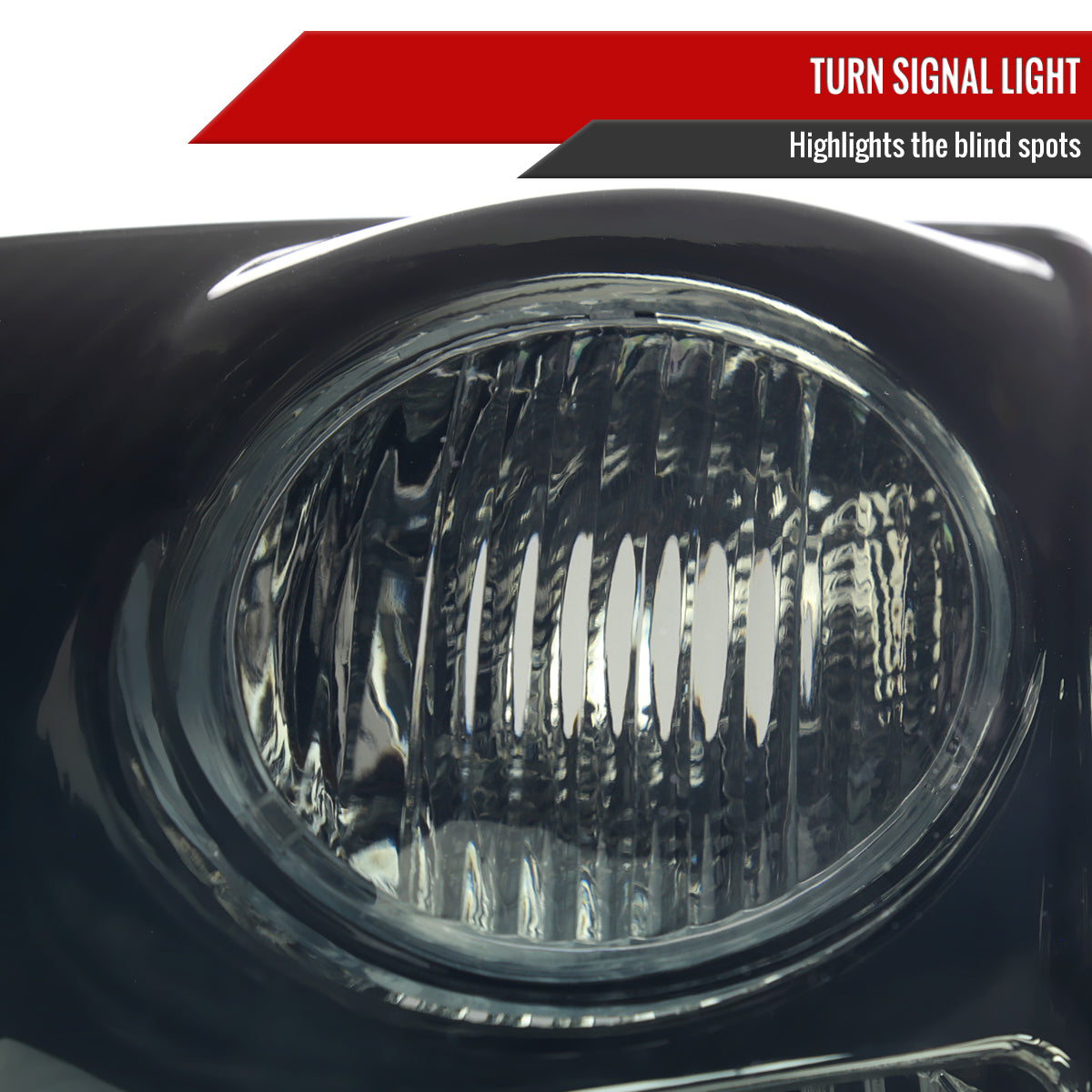 2007-2009 Nissan Sentra Factory Style Headlights with Amber Reflector (Chrome Housing / Smoked Lens)