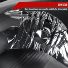 2004-2005 Toyota Sienna Factory Style Headlights w/ Amber Reflector (Matte Black Housing / Clear Lens)
