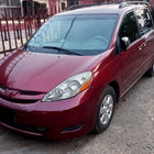 2006-2010 Toyota Sienna Factory Style Headlights w/ Amber Reflector (Chrome Housing / Clear Lens)