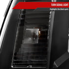 2005-2011 Toyota Tacoma LED Bar Factory Style Headlights (Matte Black Housing / Clear Lens)