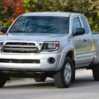 2005-2011 Toyota Tacoma LED Bar Factory Style Headlights (Matte Black Housing / Clear Lens)