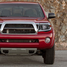 2005-2011 Toyota Tacoma LED Bar Factory Style Headlights (Matte Black Housing / Clear Lens)